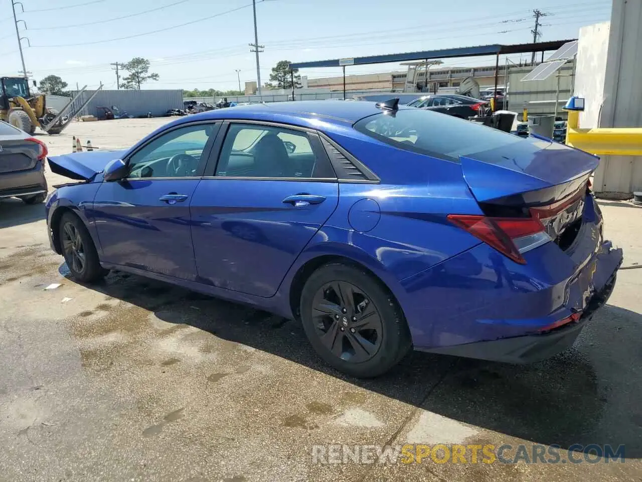 2 Photograph of a damaged car 5NPLS4AG1NH056761 HYUNDAI ELANTRA 2022