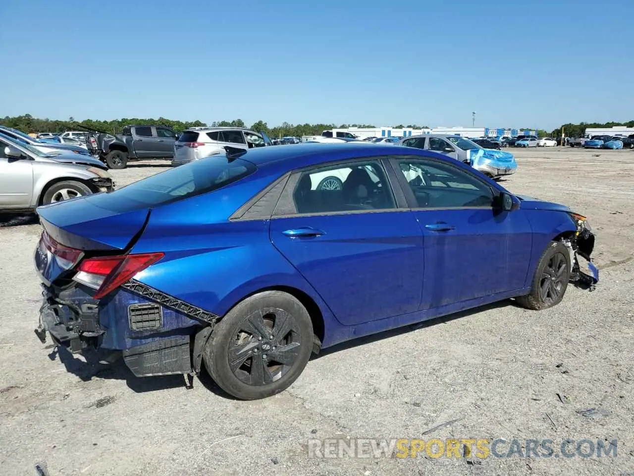 3 Фотография поврежденного автомобиля 5NPLS4AG2NH059944 HYUNDAI ELANTRA 2022