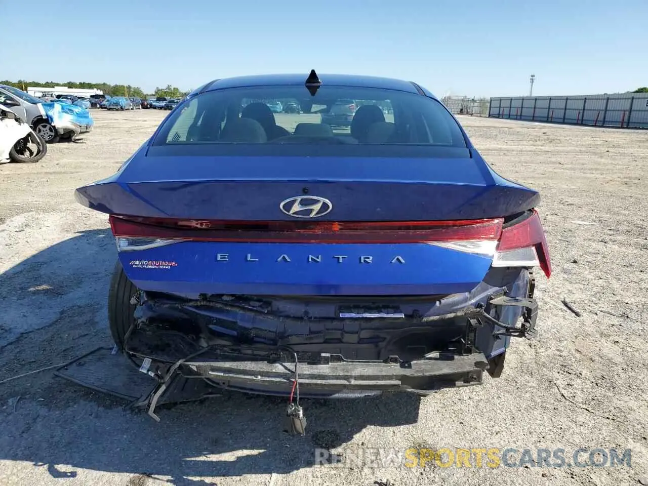 6 Фотография поврежденного автомобиля 5NPLS4AG2NH059944 HYUNDAI ELANTRA 2022