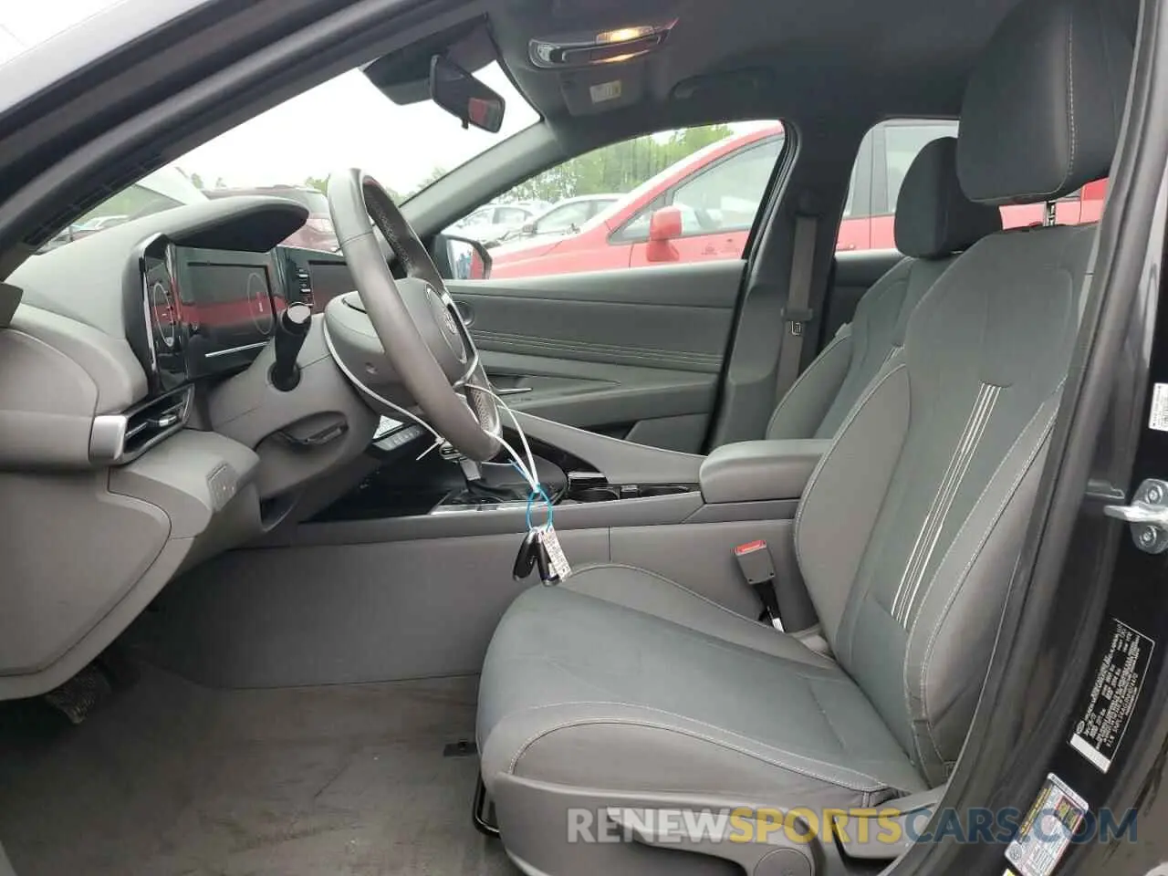 7 Photograph of a damaged car 5NPLS4AG3NH074470 HYUNDAI ELANTRA 2022