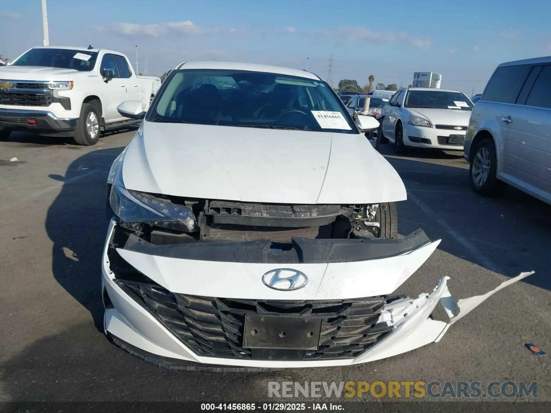 13 Фотография поврежденного автомобиля 5NPLS4AG3NH077191 HYUNDAI ELANTRA 2022