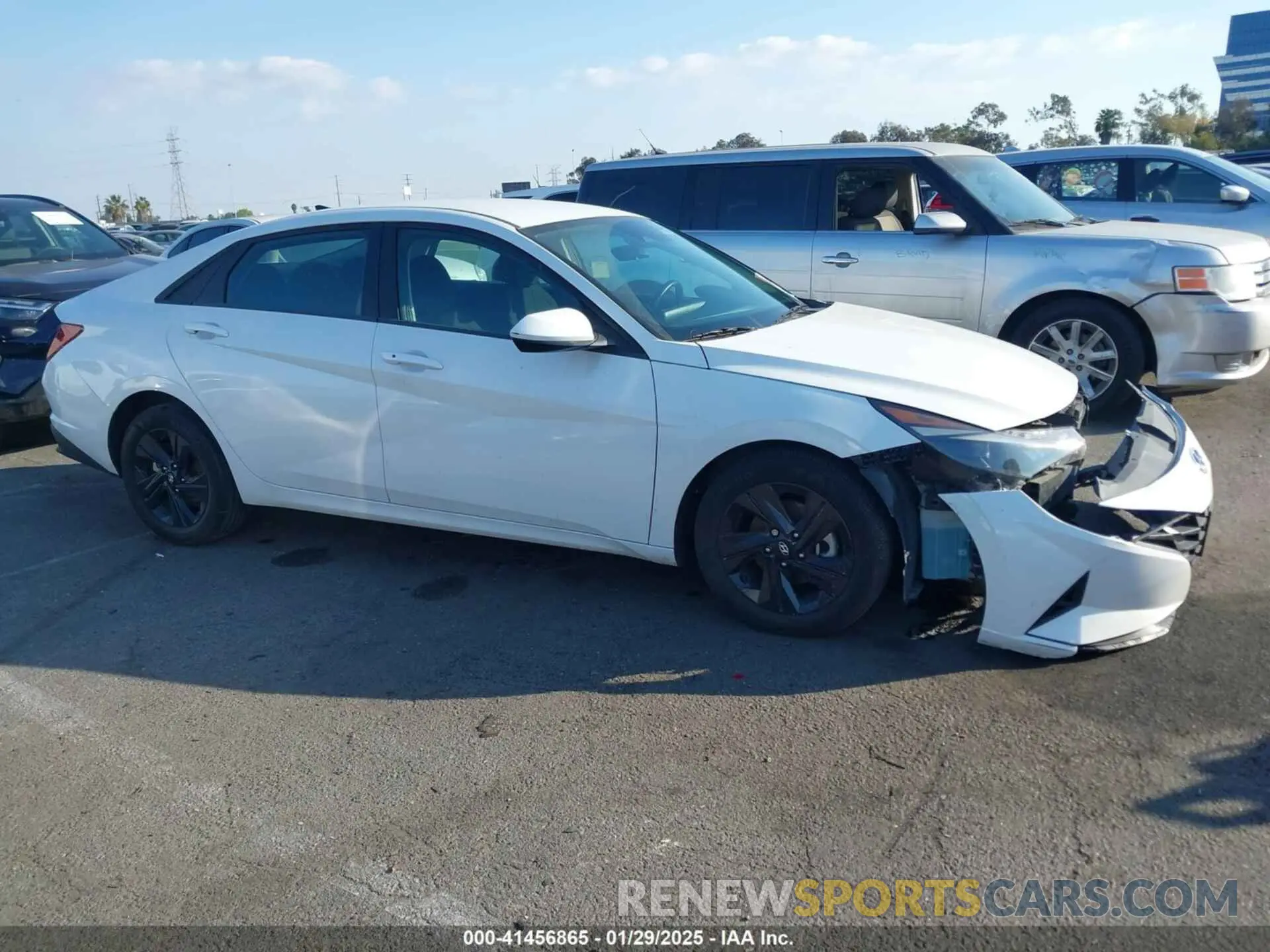 14 Фотография поврежденного автомобиля 5NPLS4AG3NH077191 HYUNDAI ELANTRA 2022