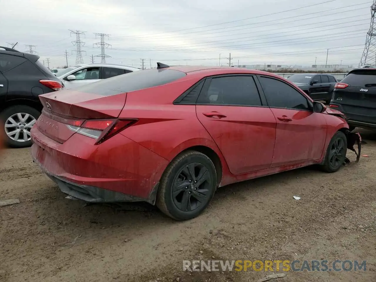 3 Фотография поврежденного автомобиля 5NPLS4AG4NH057029 HYUNDAI ELANTRA 2022