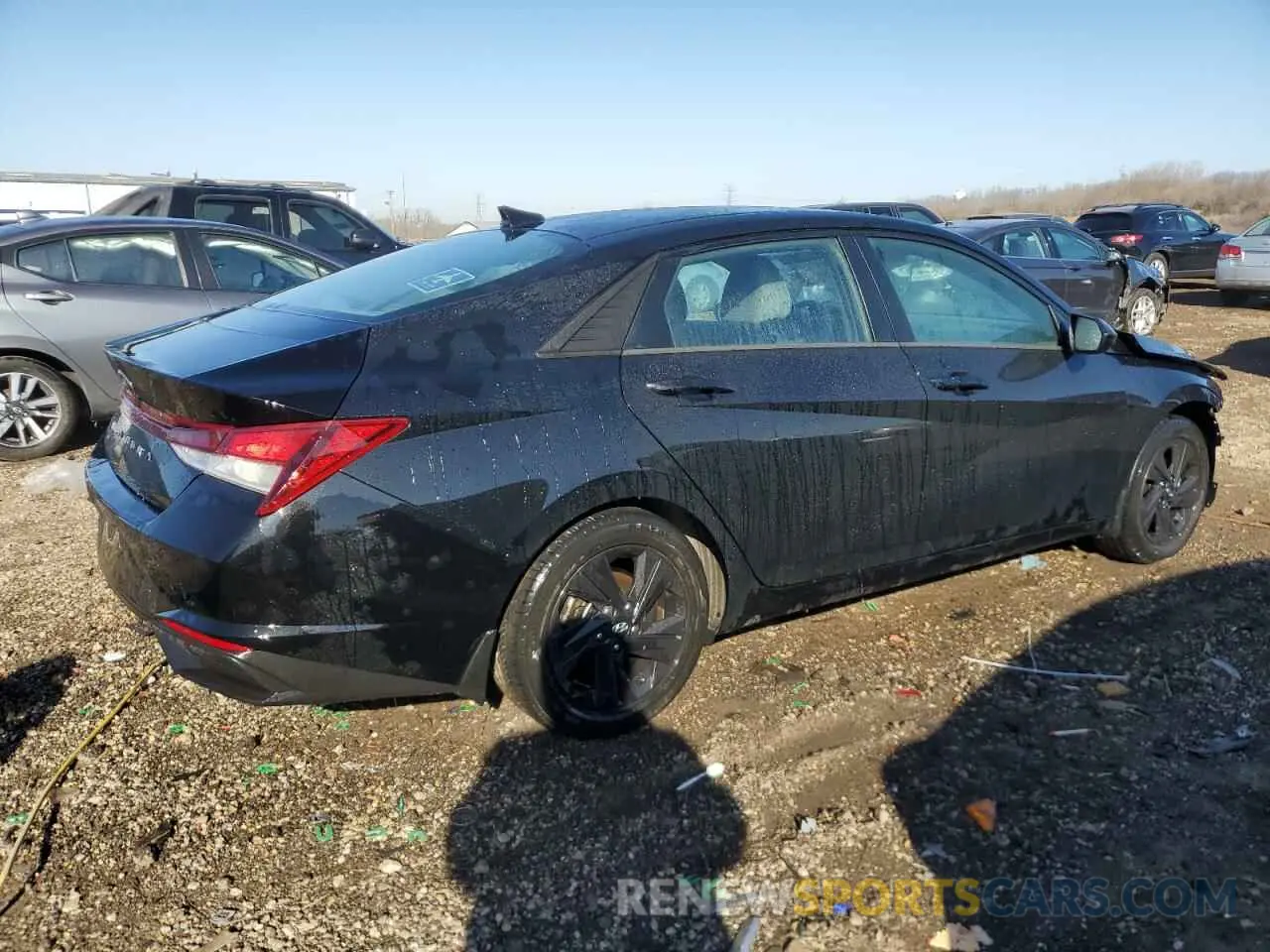 3 Фотография поврежденного автомобиля 5NPLS4AG4NH062442 HYUNDAI ELANTRA 2022