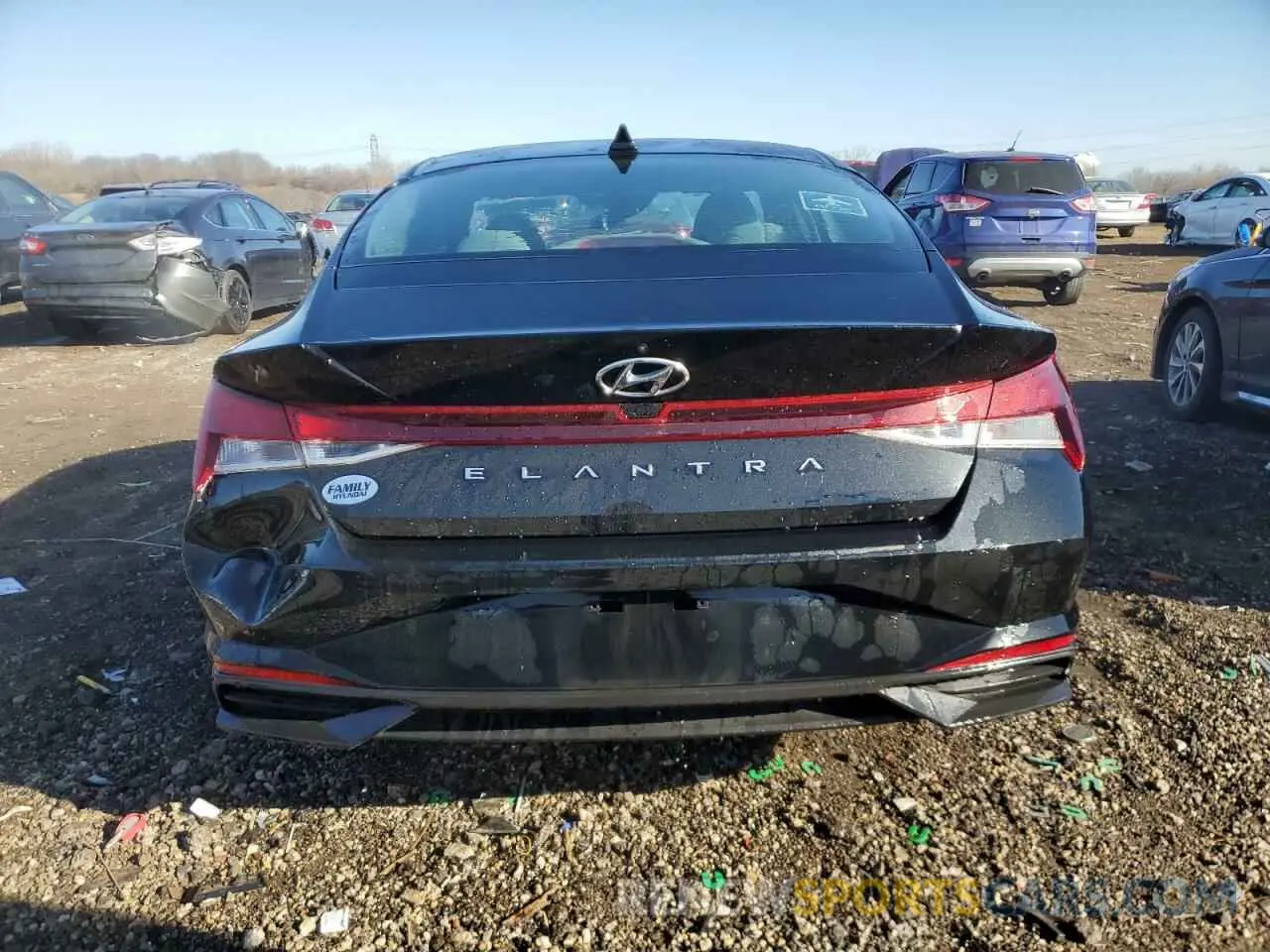 6 Фотография поврежденного автомобиля 5NPLS4AG4NH062442 HYUNDAI ELANTRA 2022