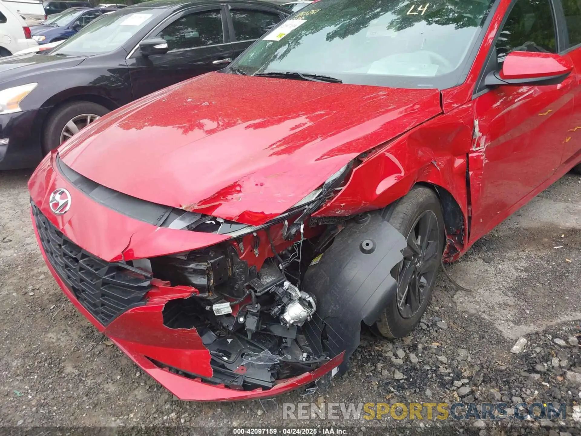 6 Фотография поврежденного автомобиля 5NPLS4AG4NH063140 HYUNDAI ELANTRA 2022