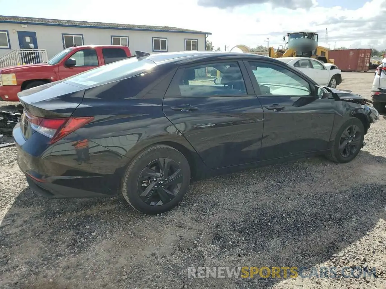 3 Photograph of a damaged car 5NPLS4AG4NH085722 HYUNDAI ELANTRA 2022