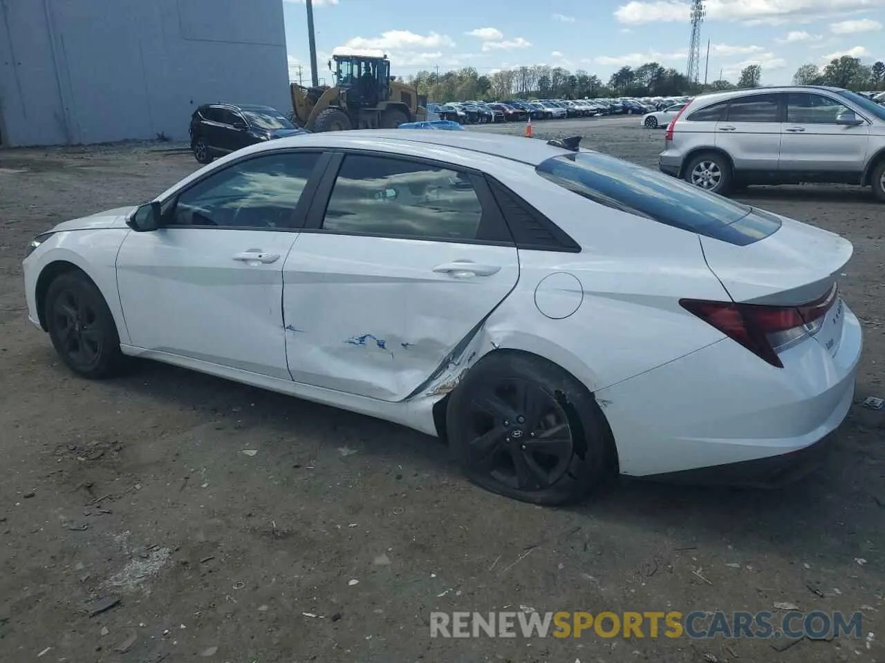 2 Photograph of a damaged car 5NPLS4AG6NH064760 HYUNDAI ELANTRA 2022