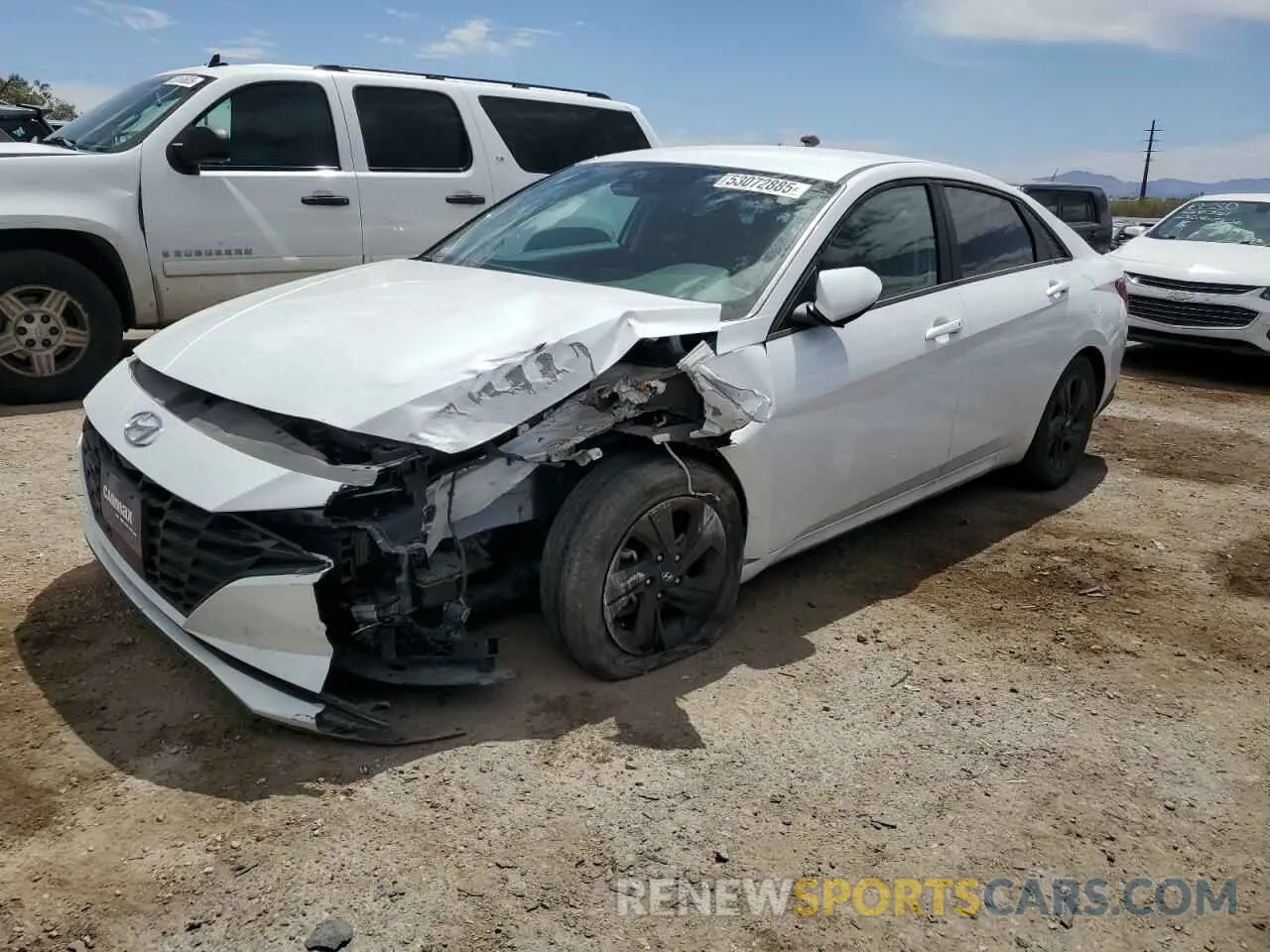 1 Фотография поврежденного автомобиля 5NPLS4AG6NH066802 HYUNDAI ELANTRA 2022