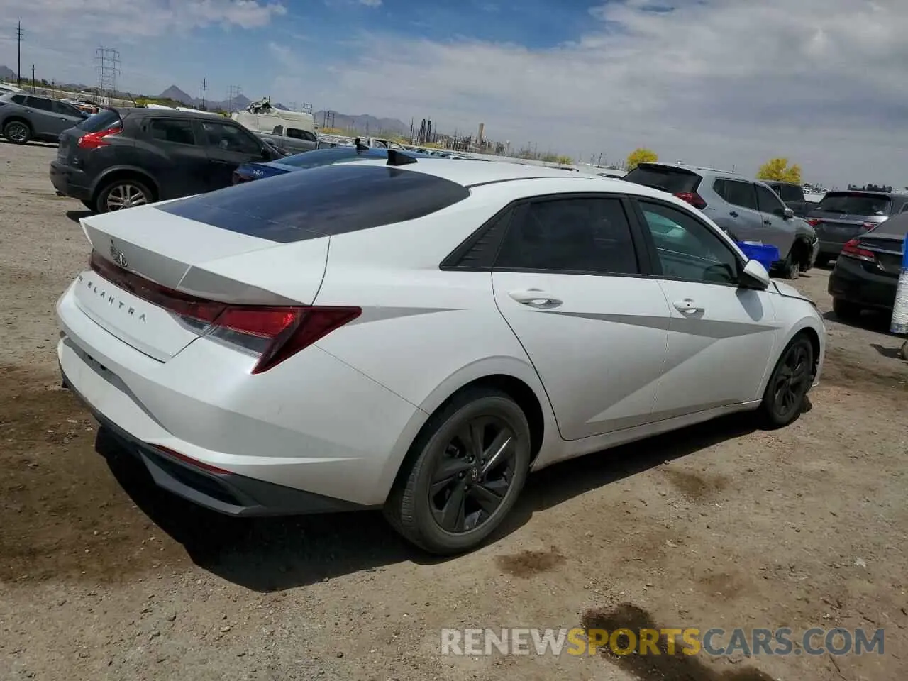 3 Фотография поврежденного автомобиля 5NPLS4AG6NH066802 HYUNDAI ELANTRA 2022