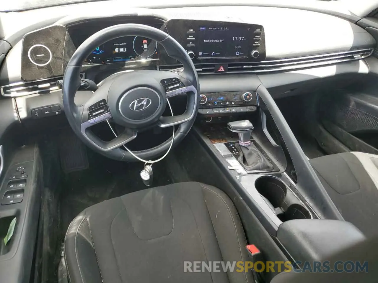 8 Фотография поврежденного автомобиля 5NPLS4AG6NH066802 HYUNDAI ELANTRA 2022