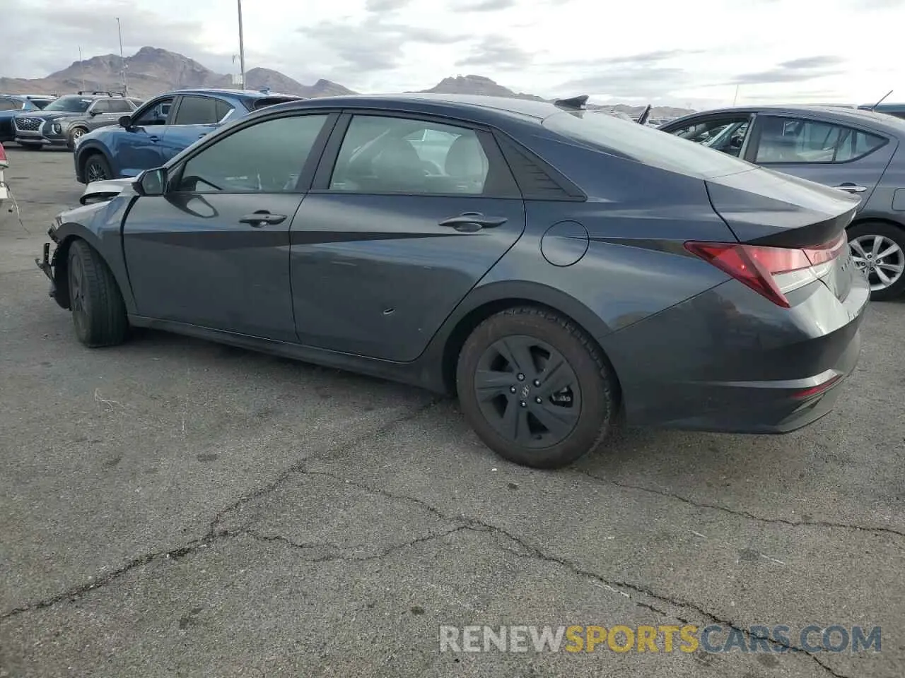 2 Photograph of a damaged car 5NPLS4AG7NH082300 HYUNDAI ELANTRA 2022