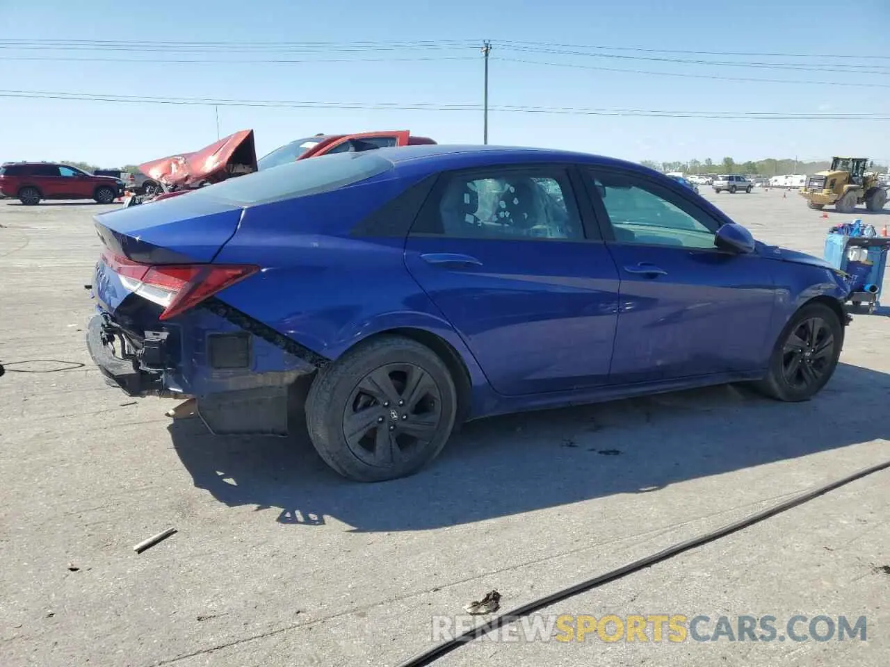 3 Photograph of a damaged car 5NPLS4AG8NH060208 HYUNDAI ELANTRA 2022