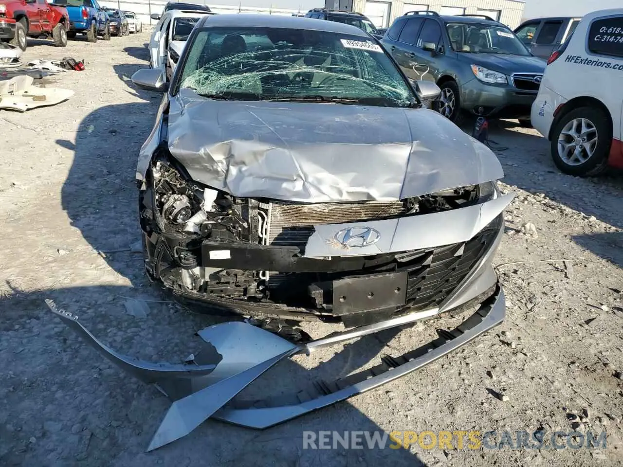 5 Photograph of a damaged car 5NPLS4AG8NH064940 HYUNDAI ELANTRA 2022