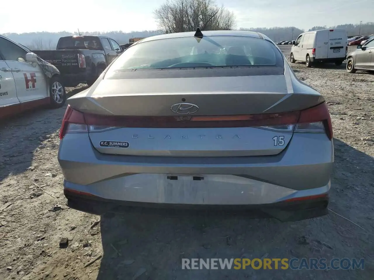 6 Photograph of a damaged car 5NPLS4AG8NH064940 HYUNDAI ELANTRA 2022