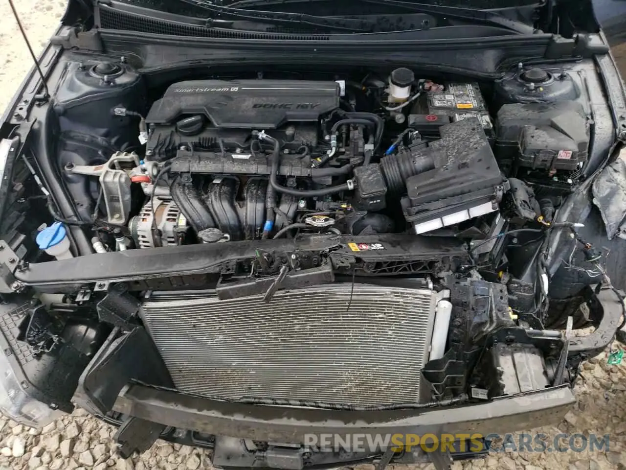 11 Фотография поврежденного автомобиля 5NPLS4AG8NH072424 HYUNDAI ELANTRA 2022