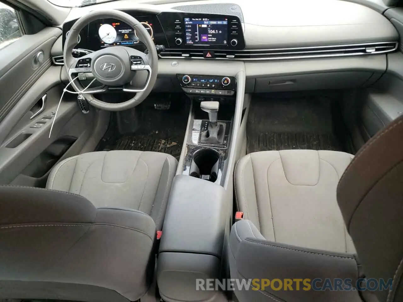 8 Фотография поврежденного автомобиля 5NPLS4AG8NH072424 HYUNDAI ELANTRA 2022