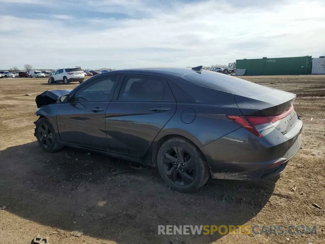 2 Photograph of a damaged car 5NPLS4AG8NH073234 HYUNDAI ELANTRA 2022