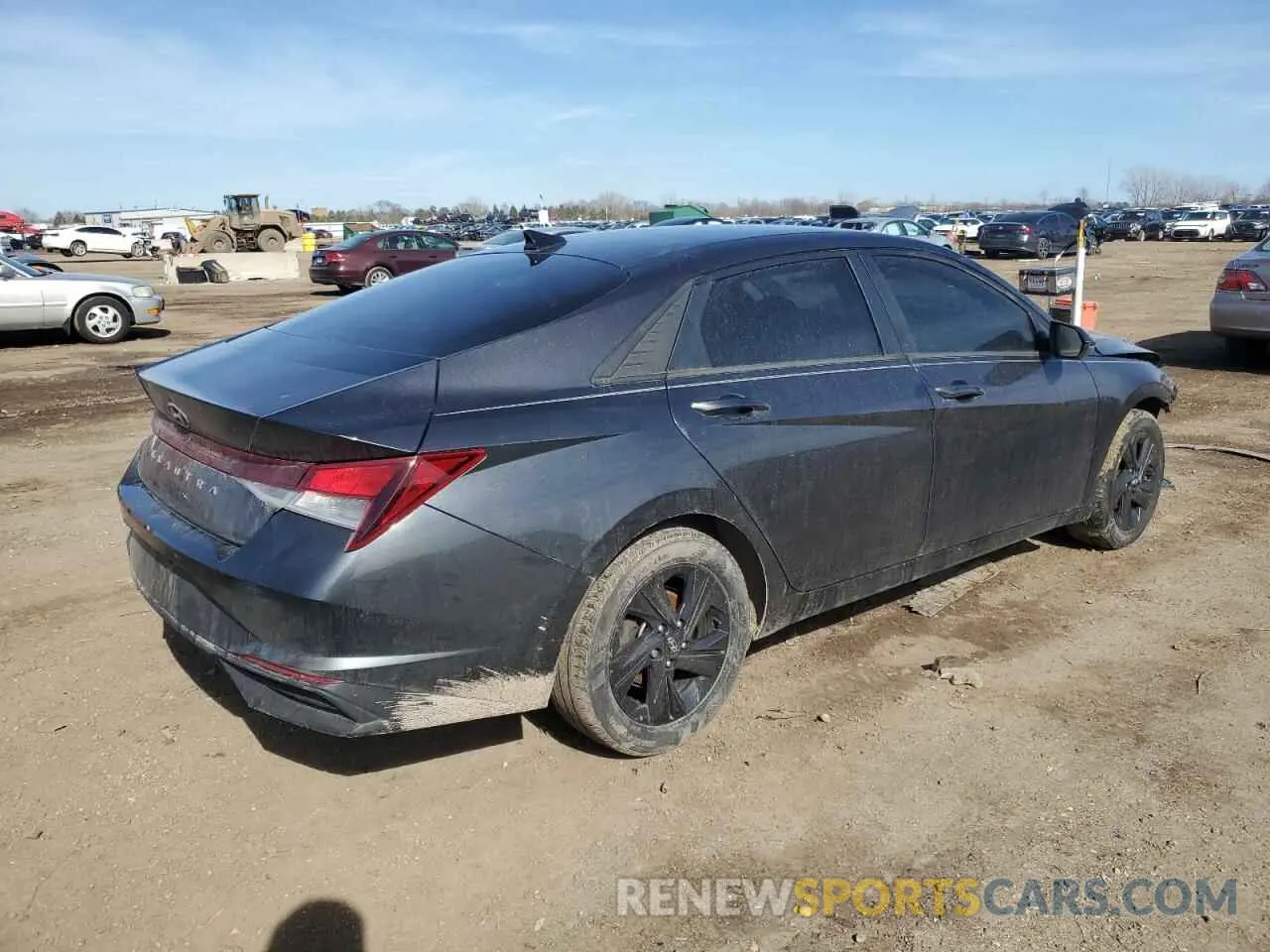 3 Photograph of a damaged car 5NPLS4AG8NH073234 HYUNDAI ELANTRA 2022