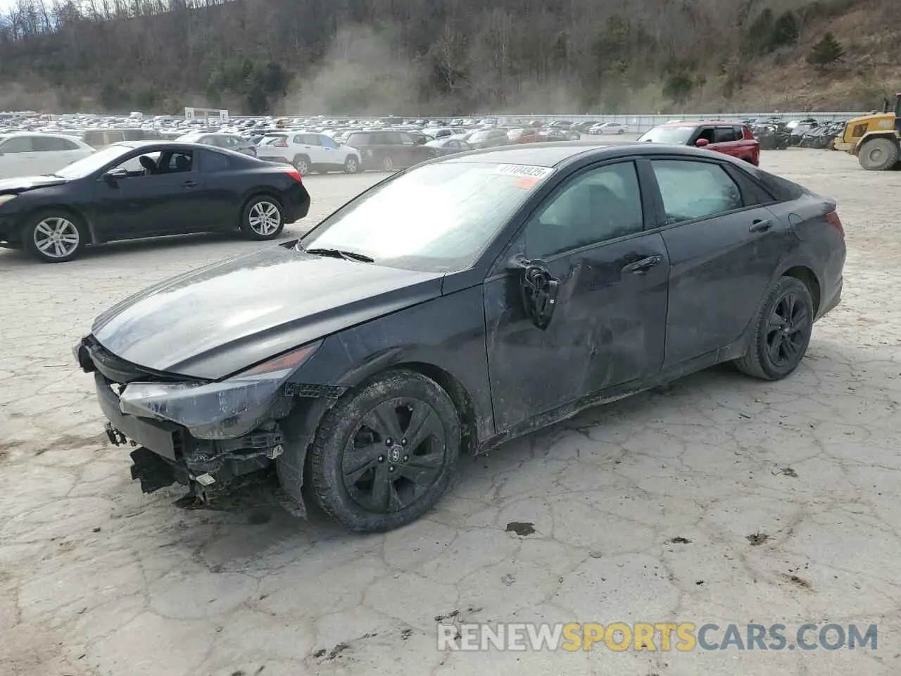 1 Фотография поврежденного автомобиля 5NPLS4AG9NH056085 HYUNDAI ELANTRA 2022