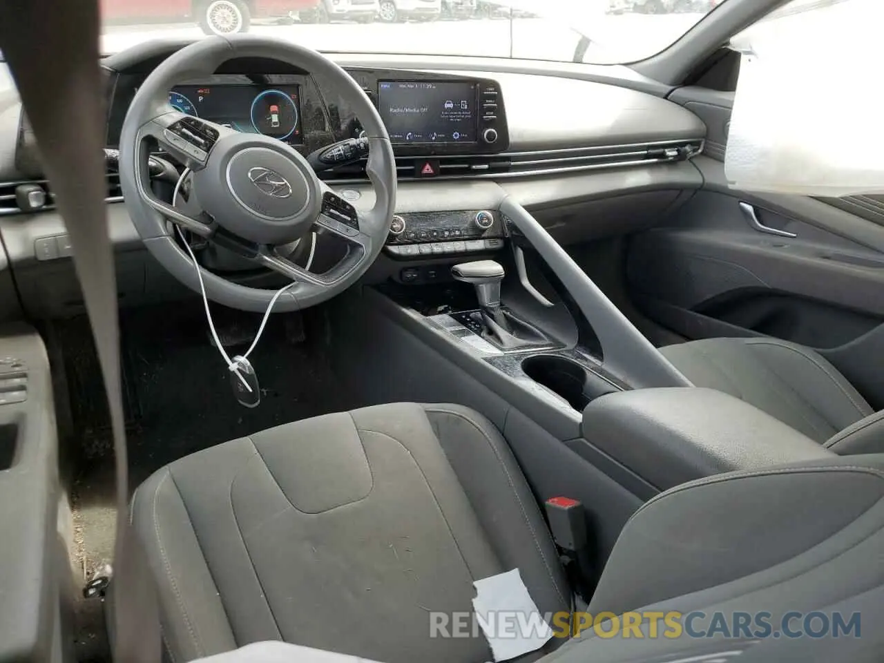 8 Фотография поврежденного автомобиля 5NPLS4AG9NH056085 HYUNDAI ELANTRA 2022