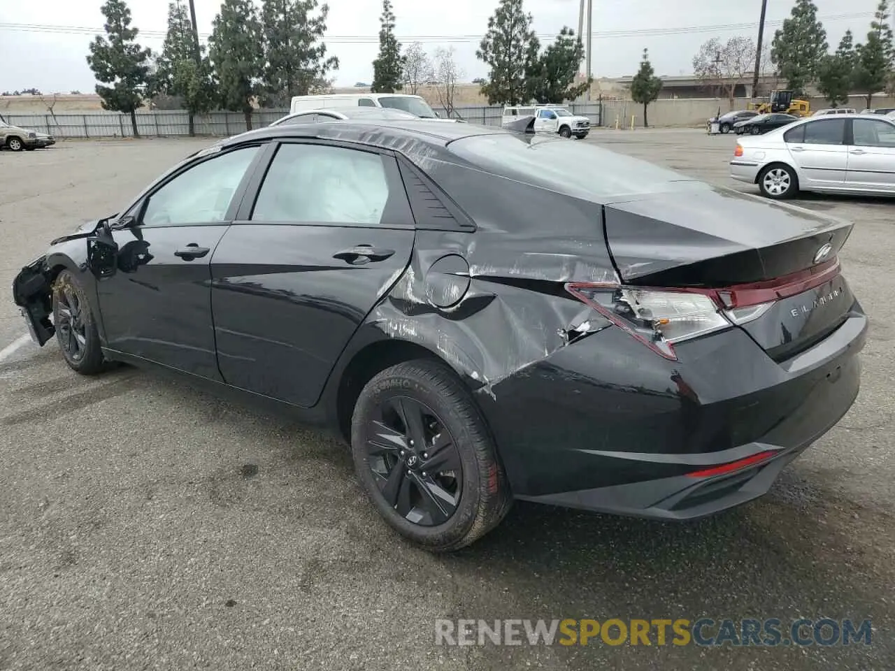 2 Фотография поврежденного автомобиля 5NPLS4AGXNH058380 HYUNDAI ELANTRA 2022