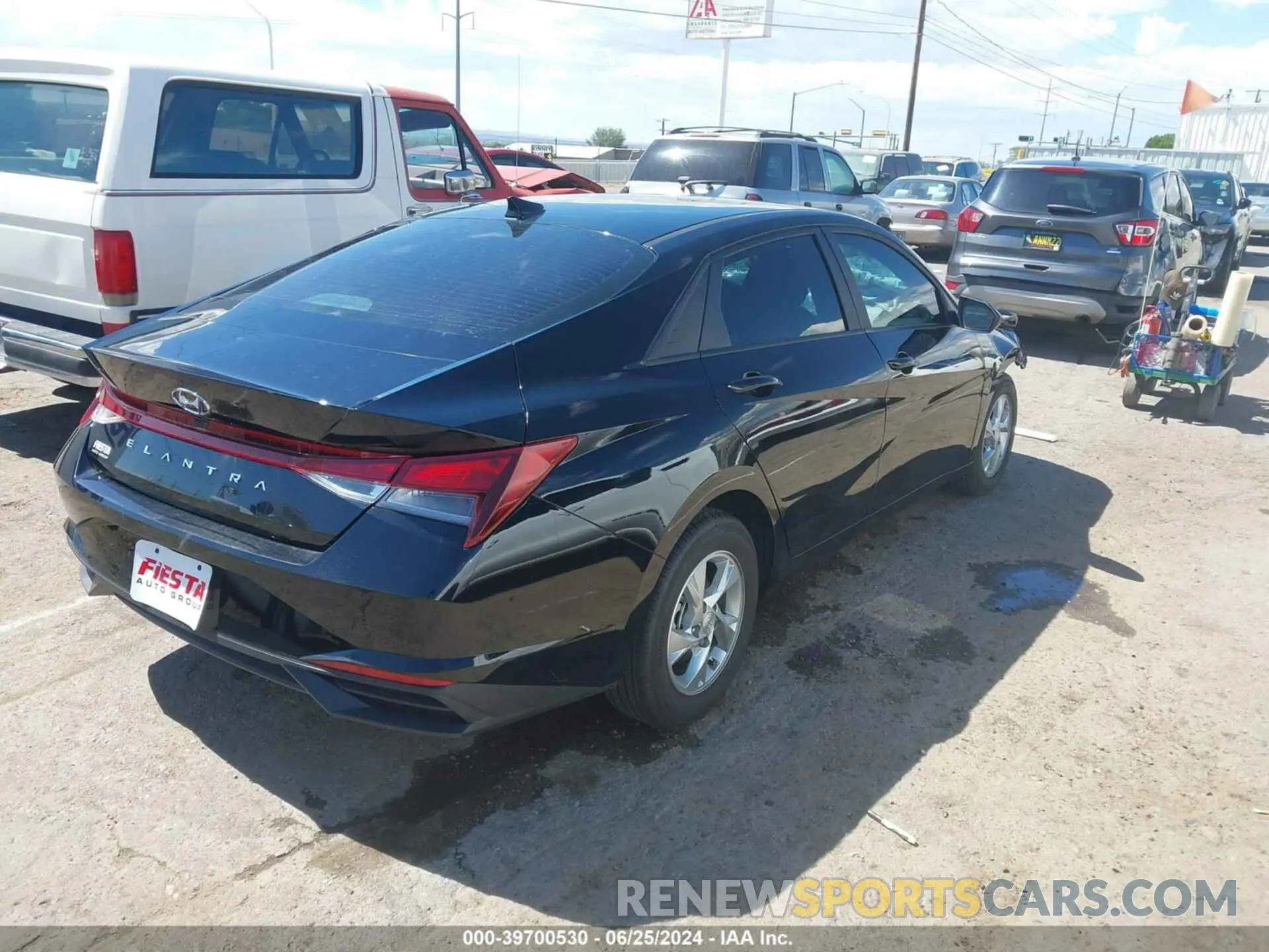 4 Фотография поврежденного автомобиля KMHLL4AG1NU343287 HYUNDAI ELANTRA 2022