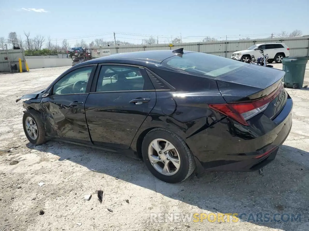 2 Photograph of a damaged car KMHLL4AG2NU324909 HYUNDAI ELANTRA 2022