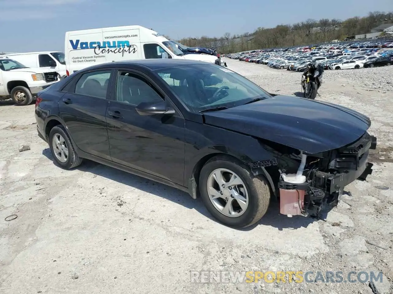 4 Photograph of a damaged car KMHLL4AG2NU324909 HYUNDAI ELANTRA 2022