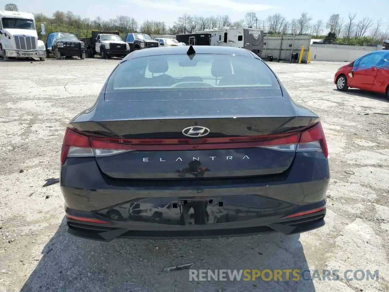 6 Photograph of a damaged car KMHLL4AG2NU324909 HYUNDAI ELANTRA 2022