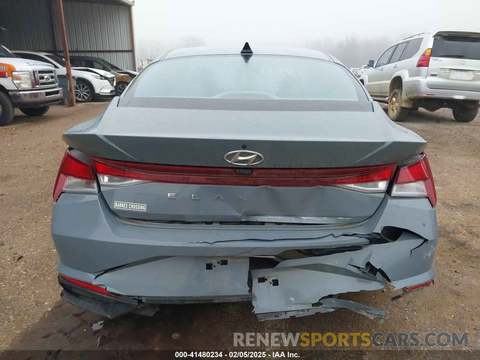 17 Фотография поврежденного автомобиля KMHLL4AG3NU351004 HYUNDAI ELANTRA 2022