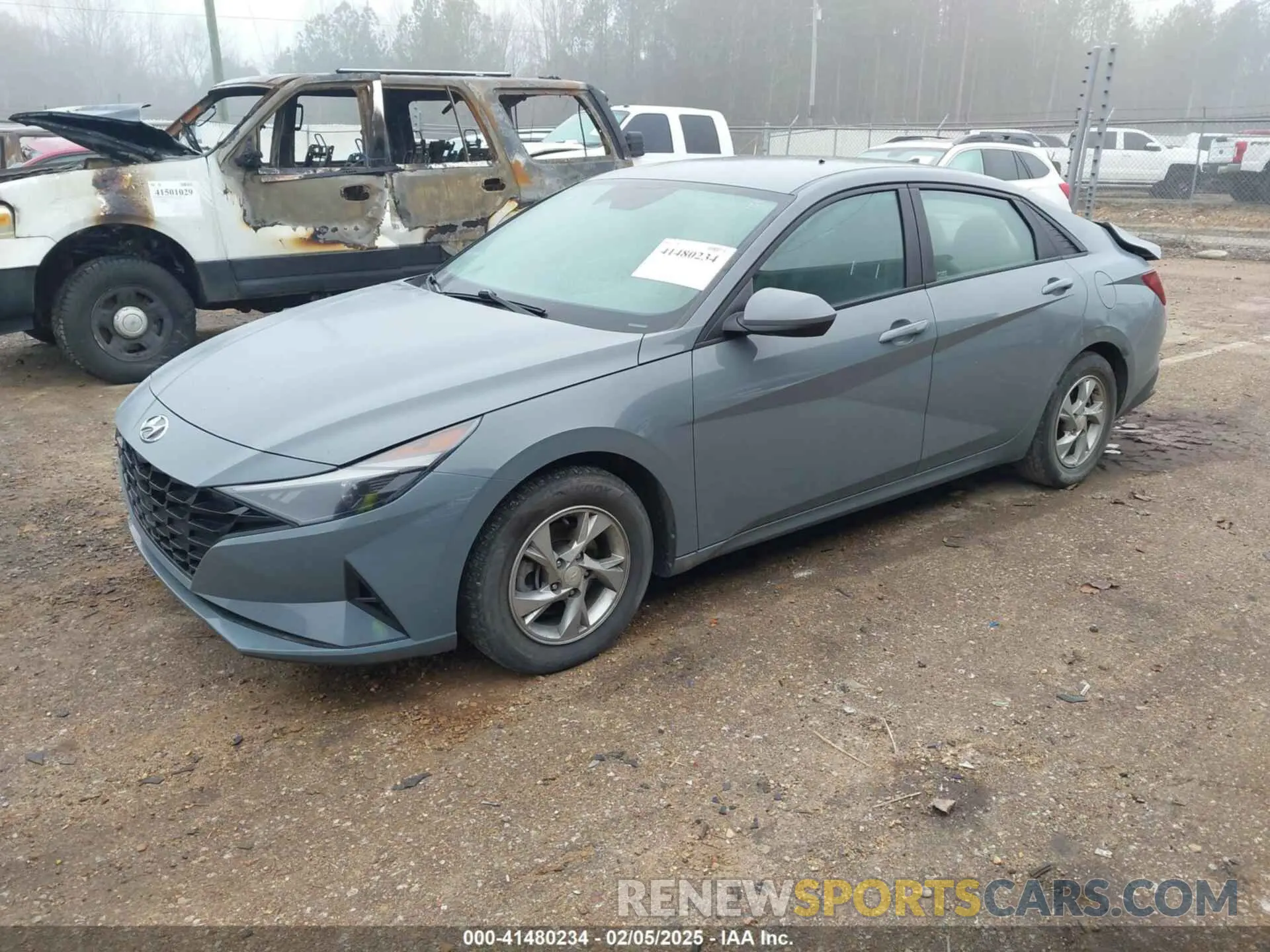 2 Фотография поврежденного автомобиля KMHLL4AG3NU351004 HYUNDAI ELANTRA 2022