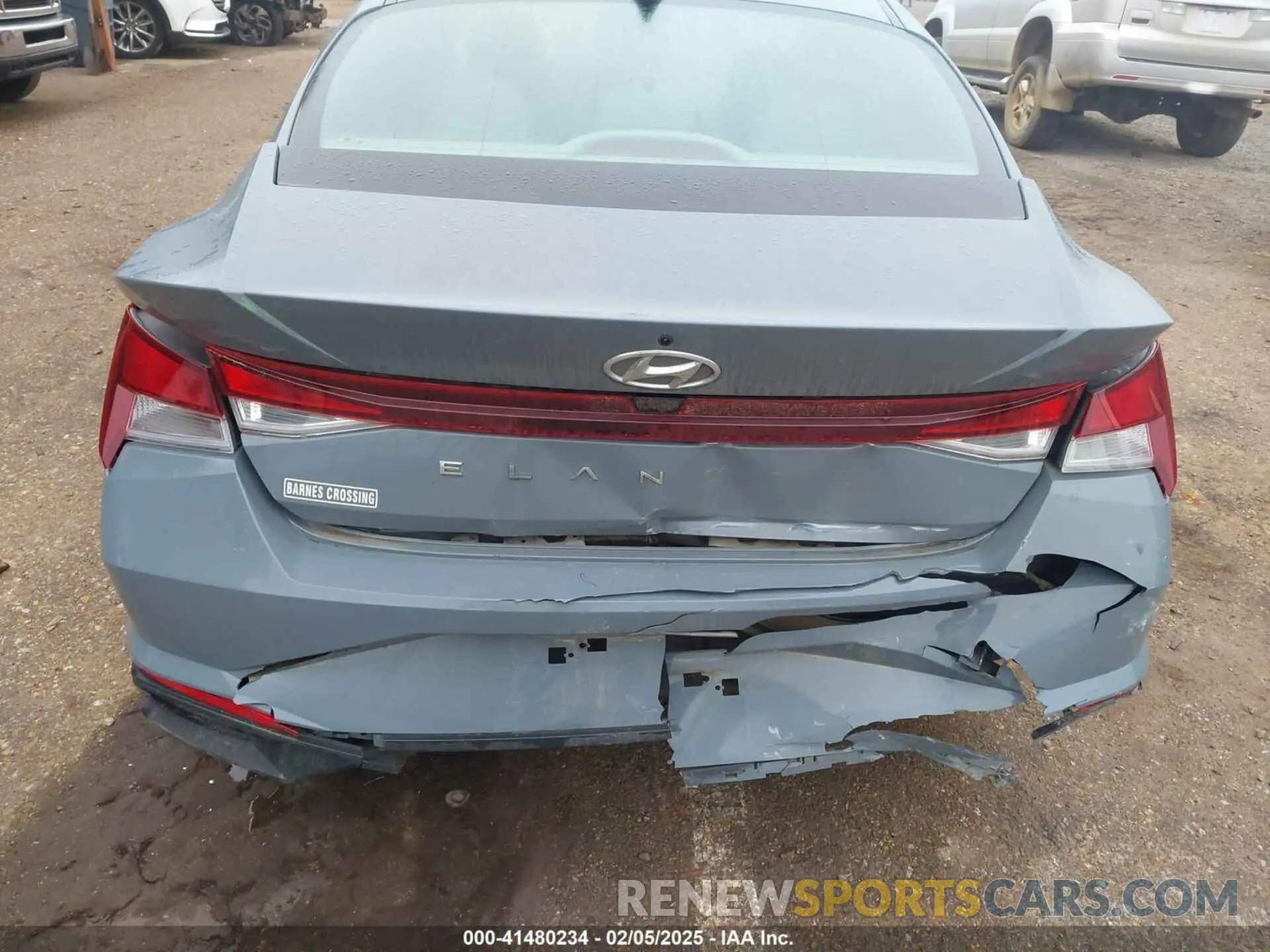 6 Фотография поврежденного автомобиля KMHLL4AG3NU351004 HYUNDAI ELANTRA 2022