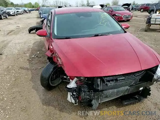 14 Photograph of a damaged car KMHLL4AG3NU368255 HYUNDAI ELANTRA 2022