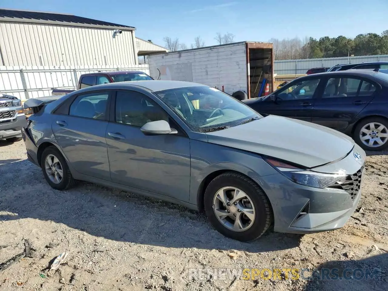 4 Фотография поврежденного автомобиля KMHLL4AG5NU332695 HYUNDAI ELANTRA 2022