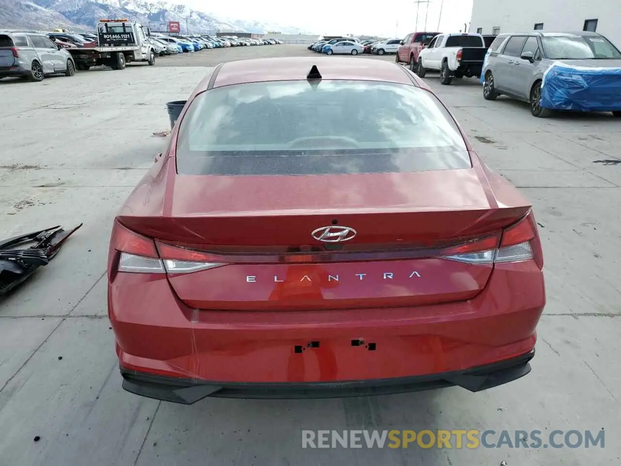6 Фотография поврежденного автомобиля KMHLL4AG5NU349383 HYUNDAI ELANTRA 2022
