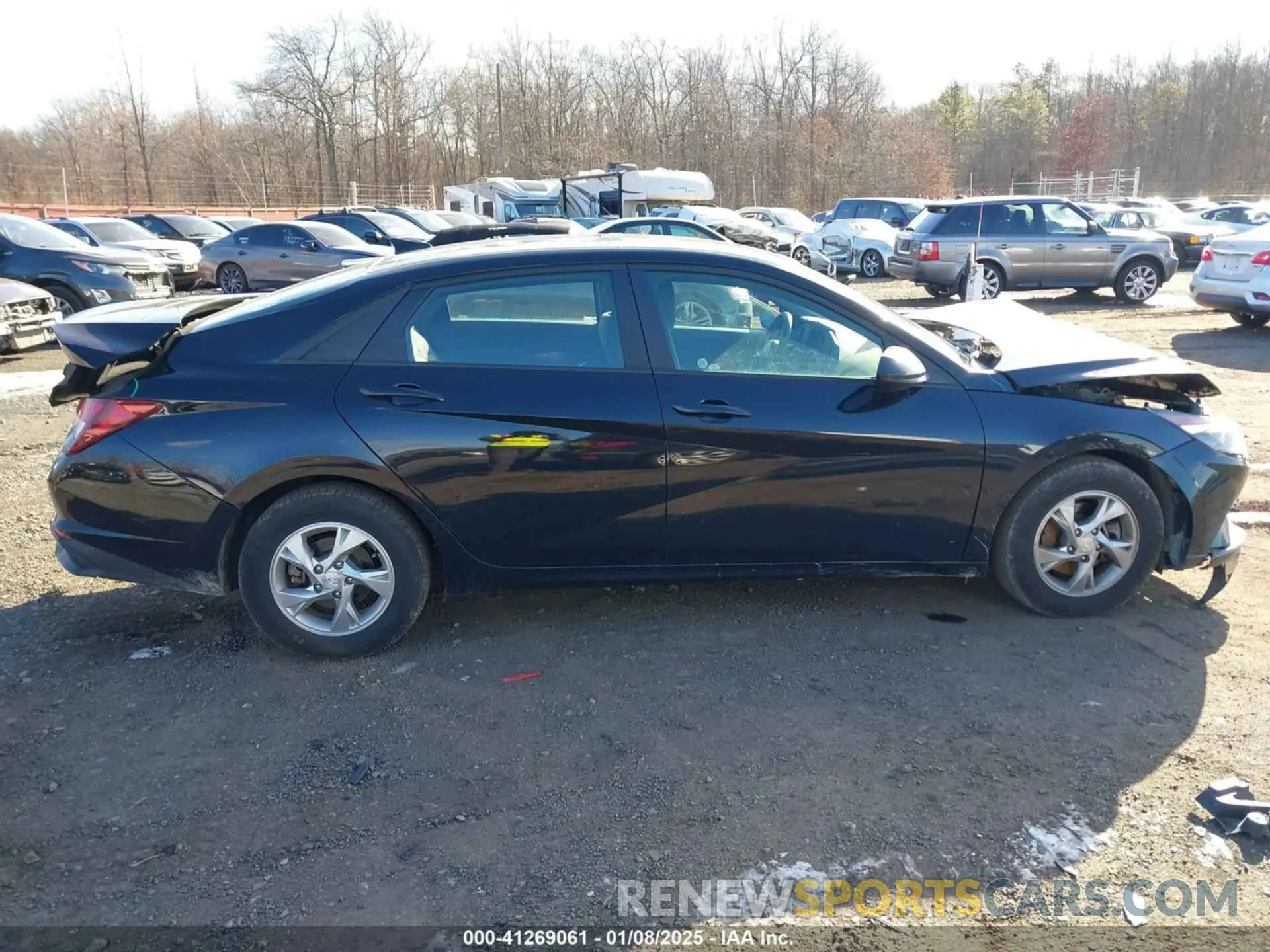 13 Photograph of a damaged car KMHLL4AG5NU357533 HYUNDAI ELANTRA 2022