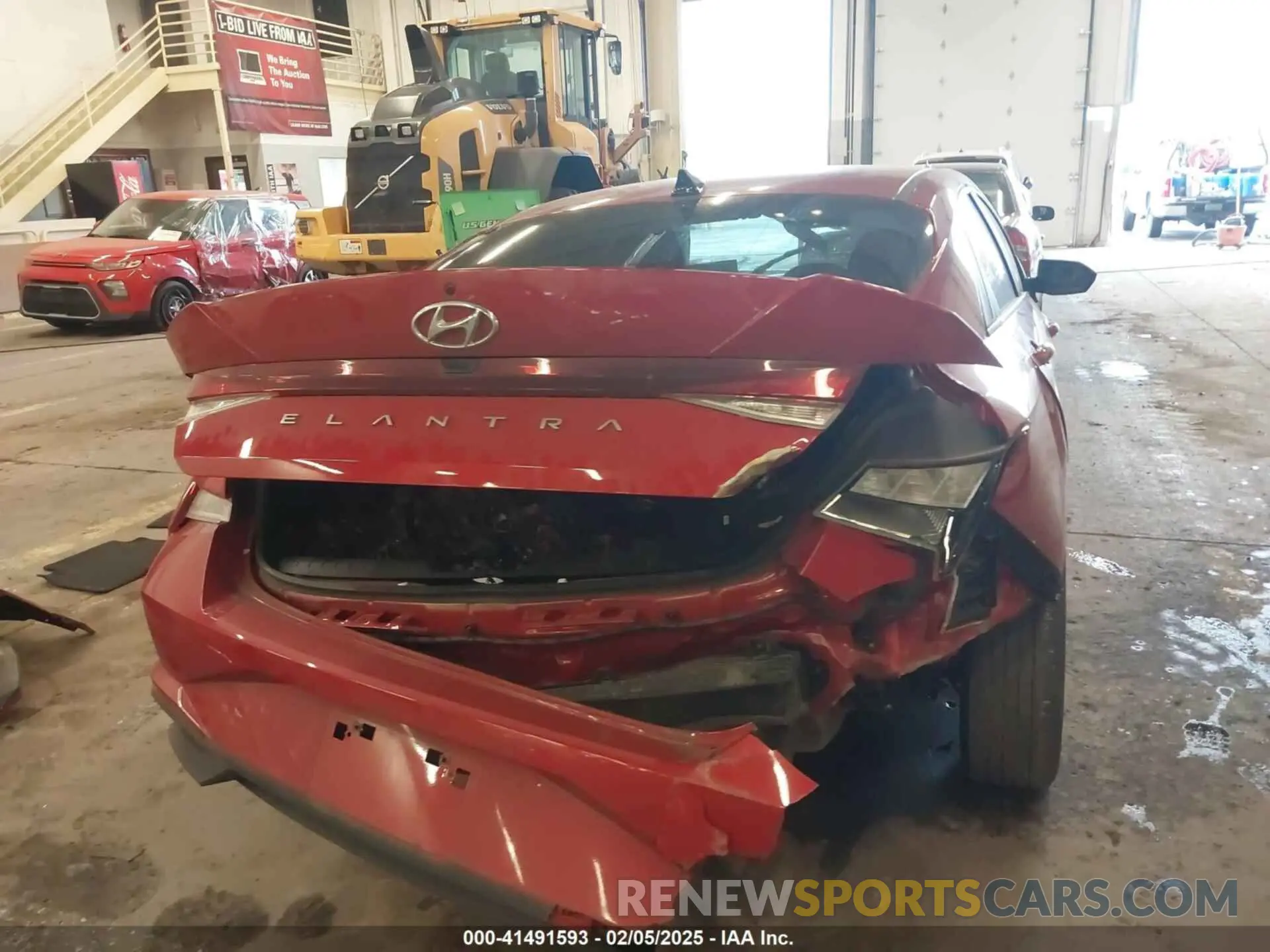 17 Photograph of a damaged car KMHLL4AG5NU368239 HYUNDAI ELANTRA 2022
