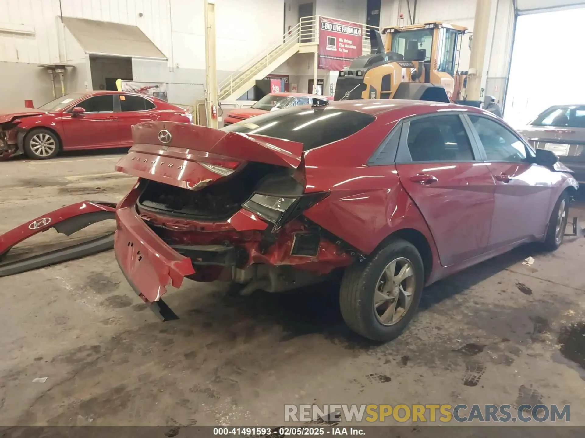 4 Photograph of a damaged car KMHLL4AG5NU368239 HYUNDAI ELANTRA 2022