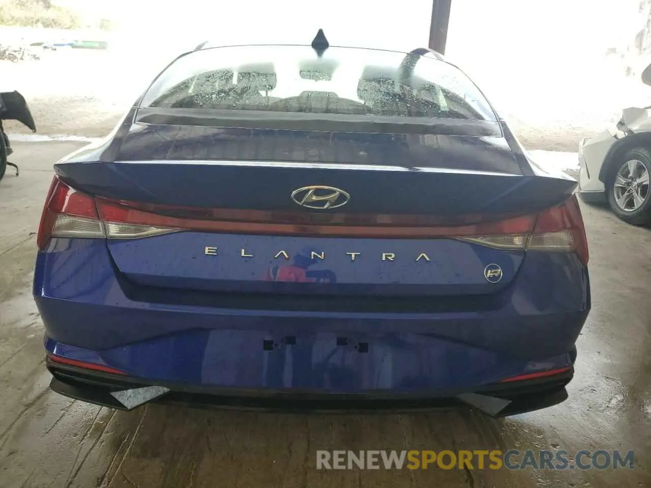 6 Фотография поврежденного автомобиля KMHLL4AG6NU339073 HYUNDAI ELANTRA 2022