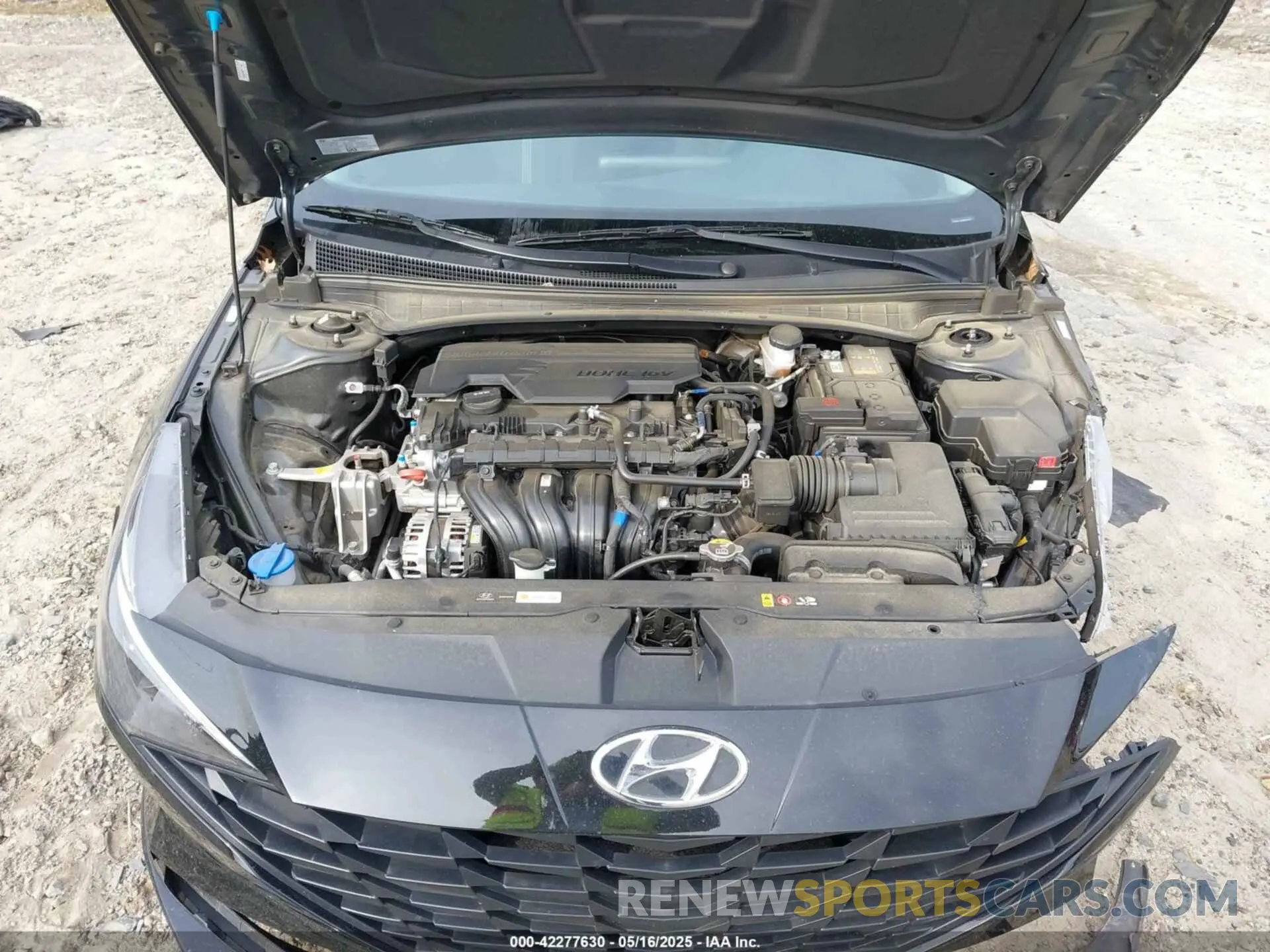 10 Фотография поврежденного автомобиля KMHLL4AG8NU307970 HYUNDAI ELANTRA 2022