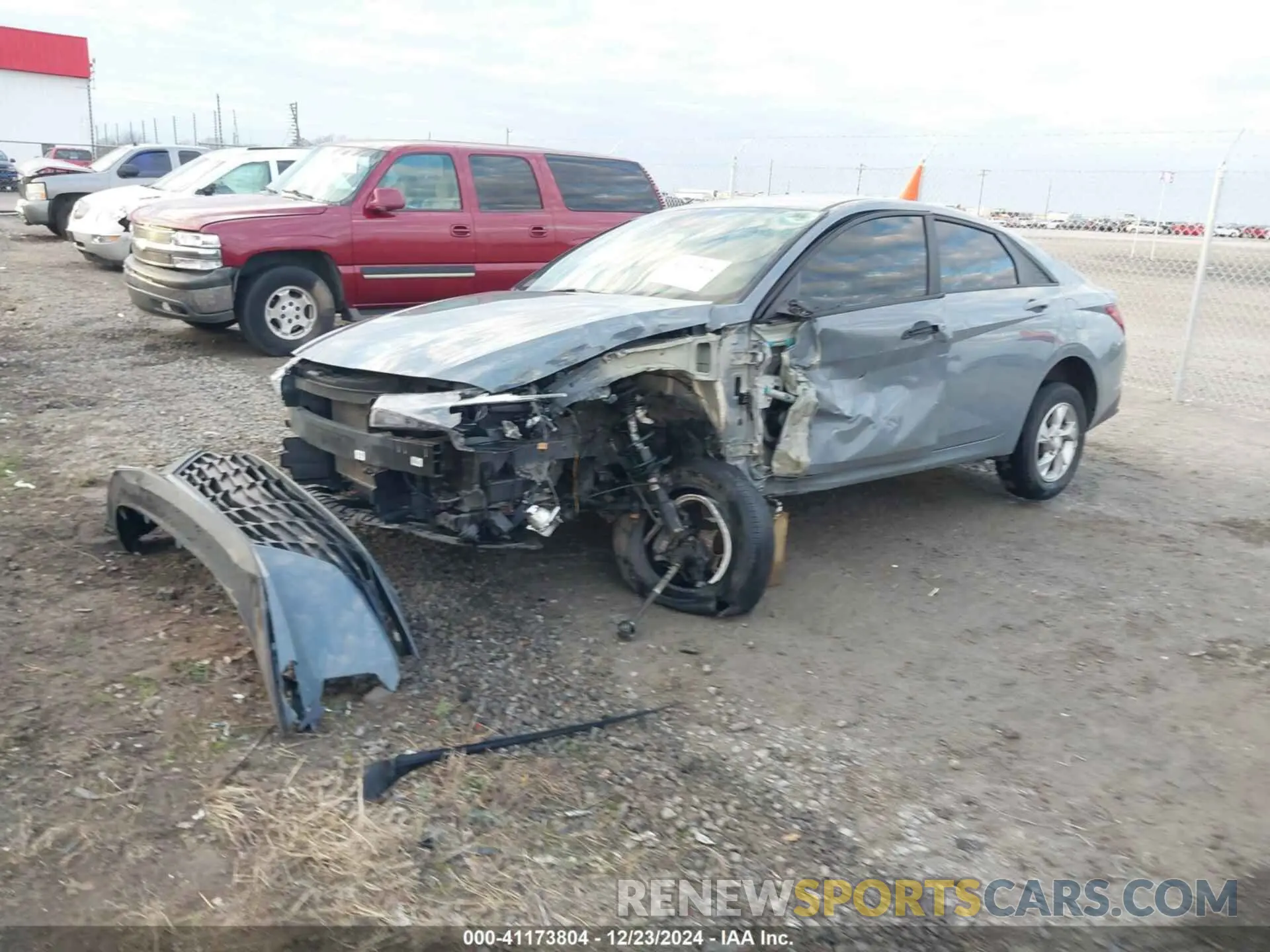 2 Фотография поврежденного автомобиля KMHLL4AG9NU289768 HYUNDAI ELANTRA 2022