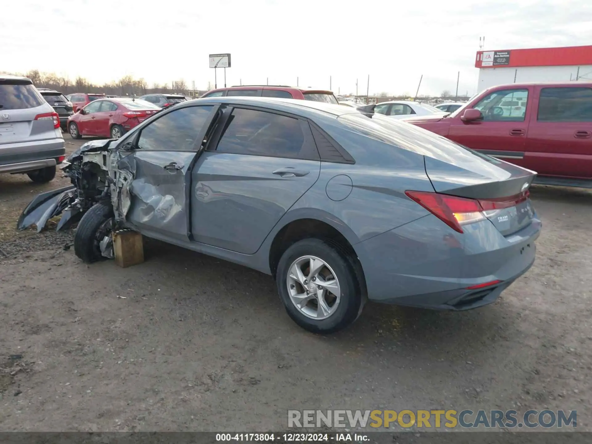 3 Фотография поврежденного автомобиля KMHLL4AG9NU289768 HYUNDAI ELANTRA 2022