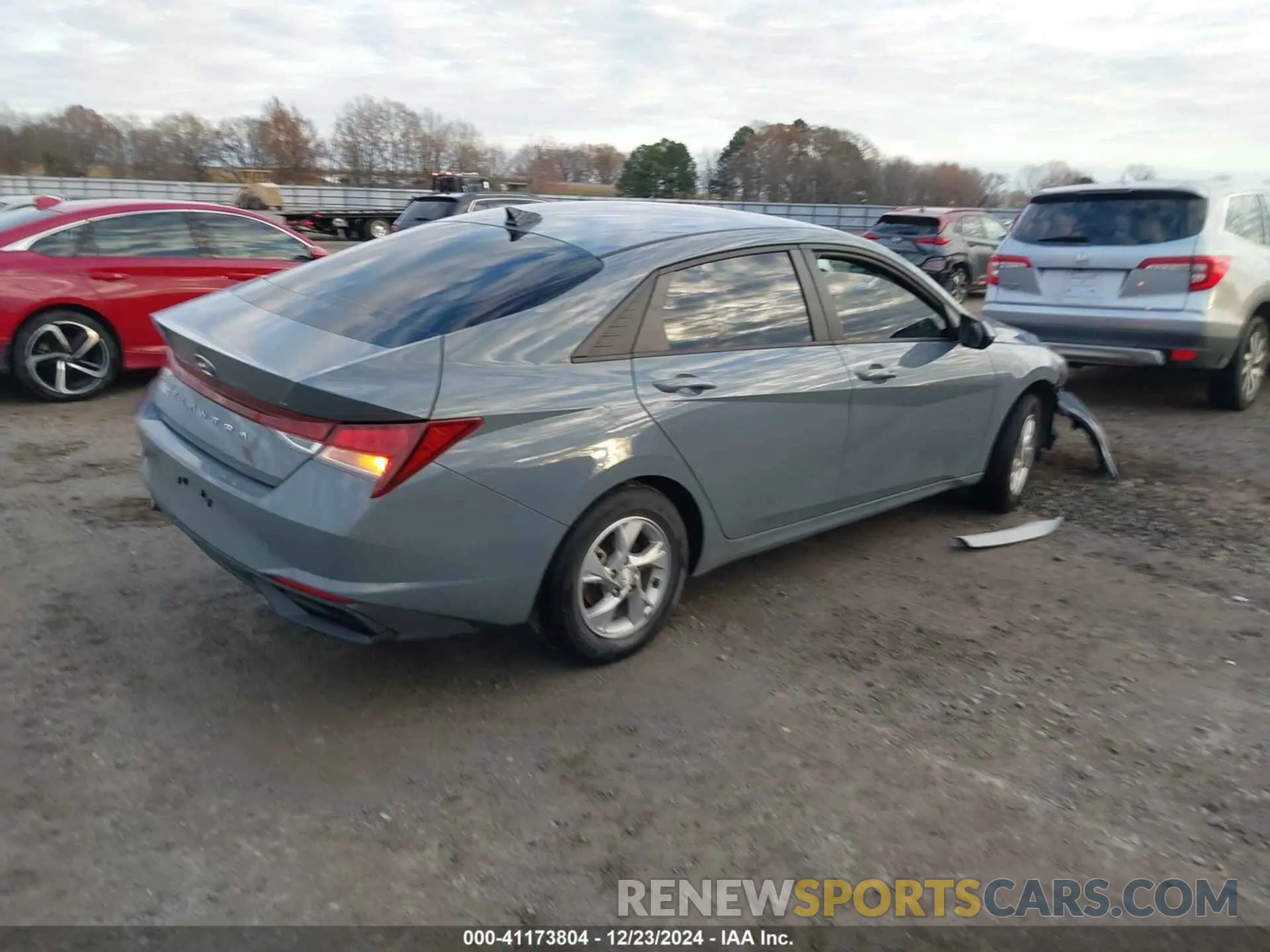 4 Фотография поврежденного автомобиля KMHLL4AG9NU289768 HYUNDAI ELANTRA 2022