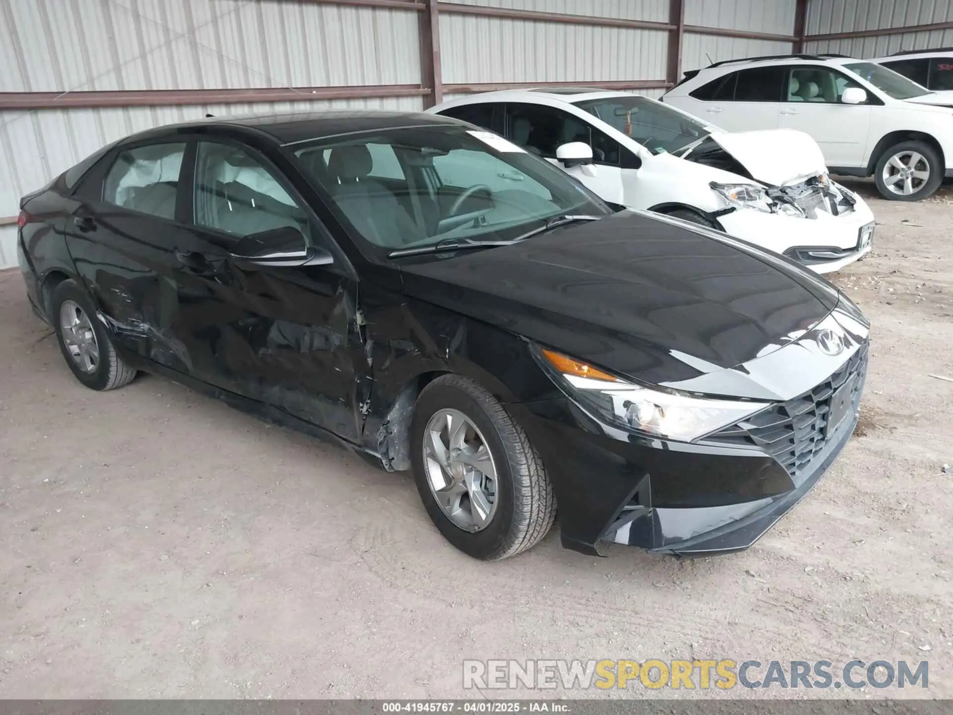 1 Фотография поврежденного автомобиля KMHLL4AG9NU325040 HYUNDAI ELANTRA 2022