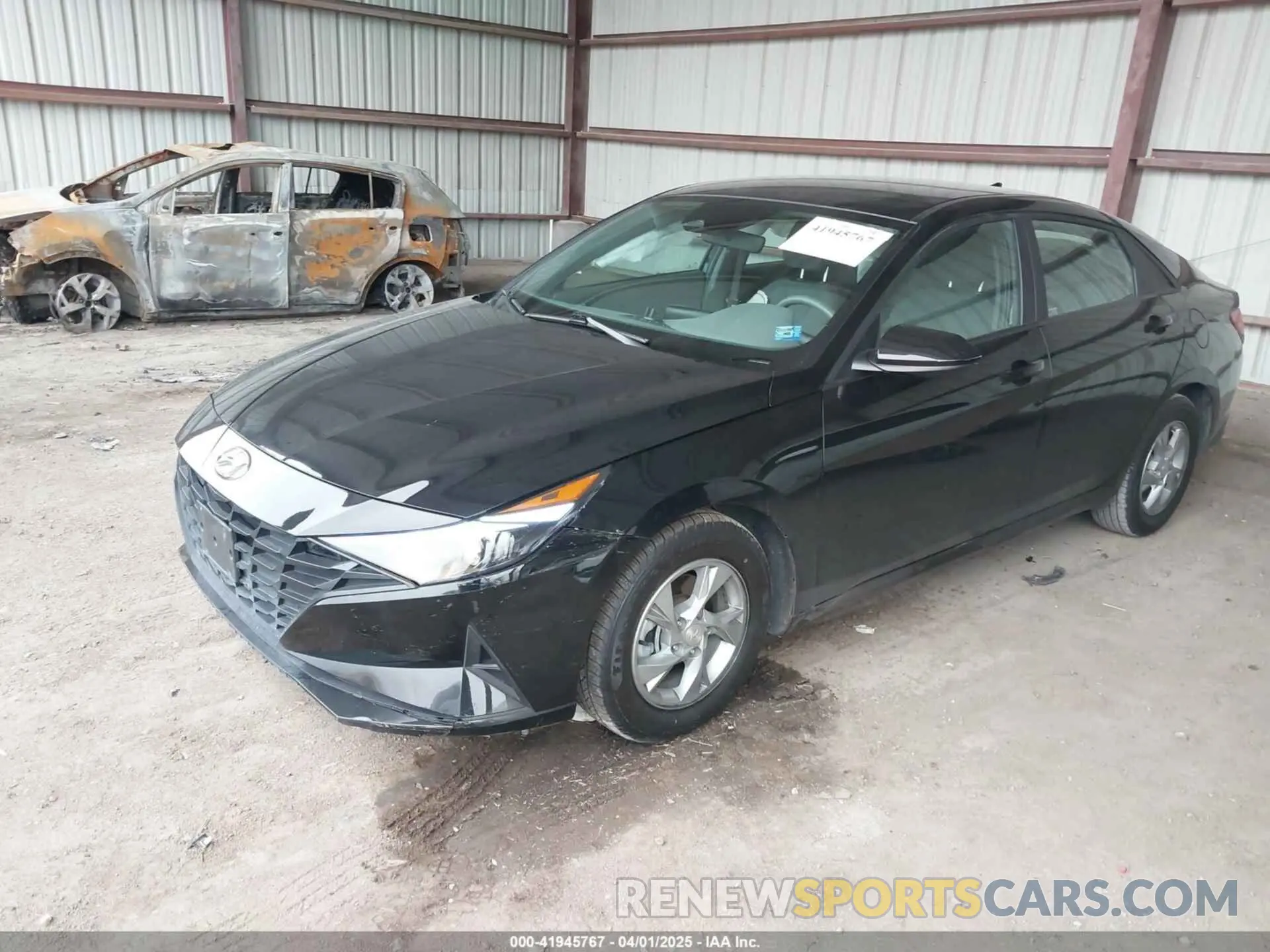 2 Фотография поврежденного автомобиля KMHLL4AG9NU325040 HYUNDAI ELANTRA 2022