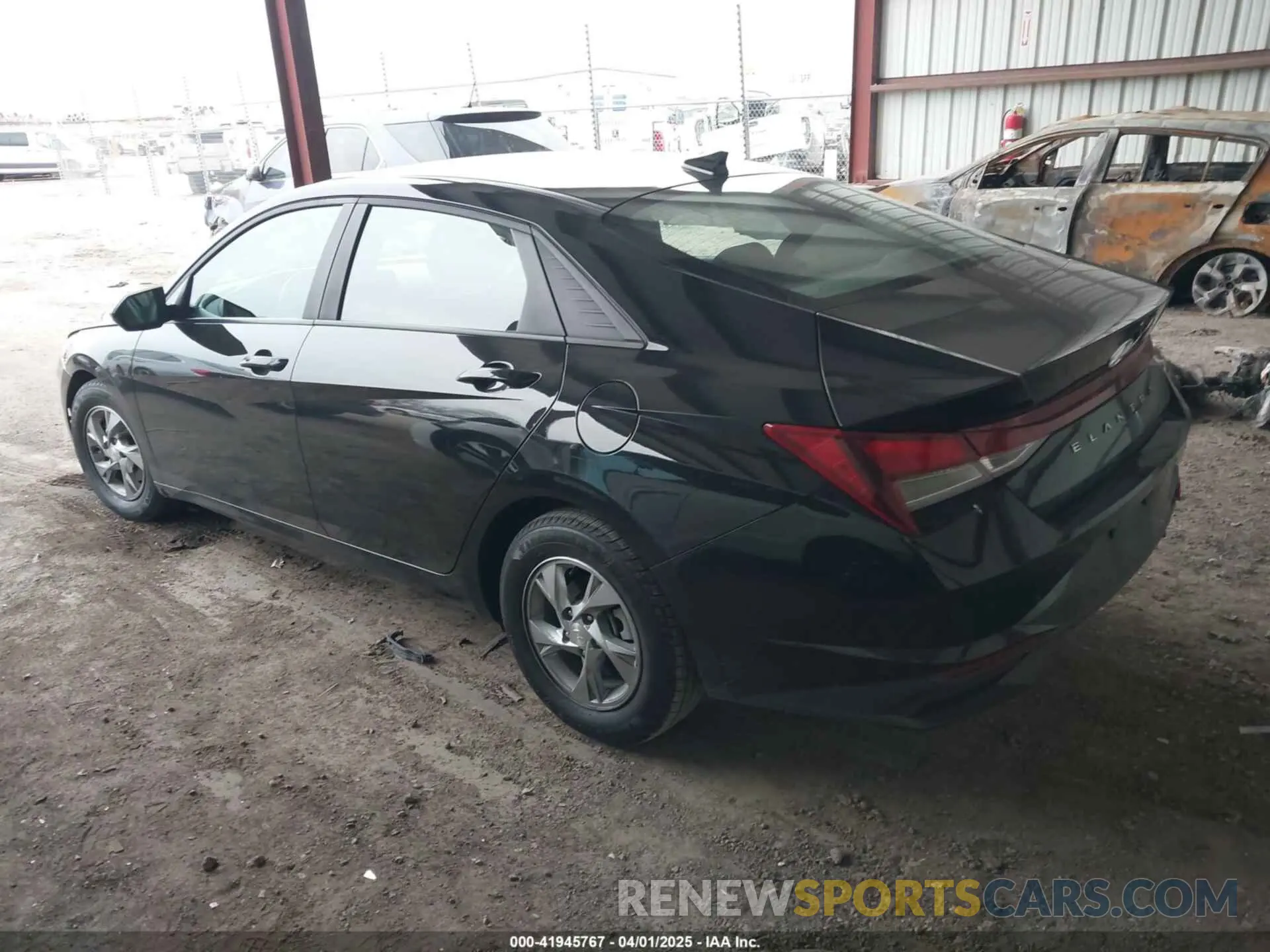 3 Фотография поврежденного автомобиля KMHLL4AG9NU325040 HYUNDAI ELANTRA 2022