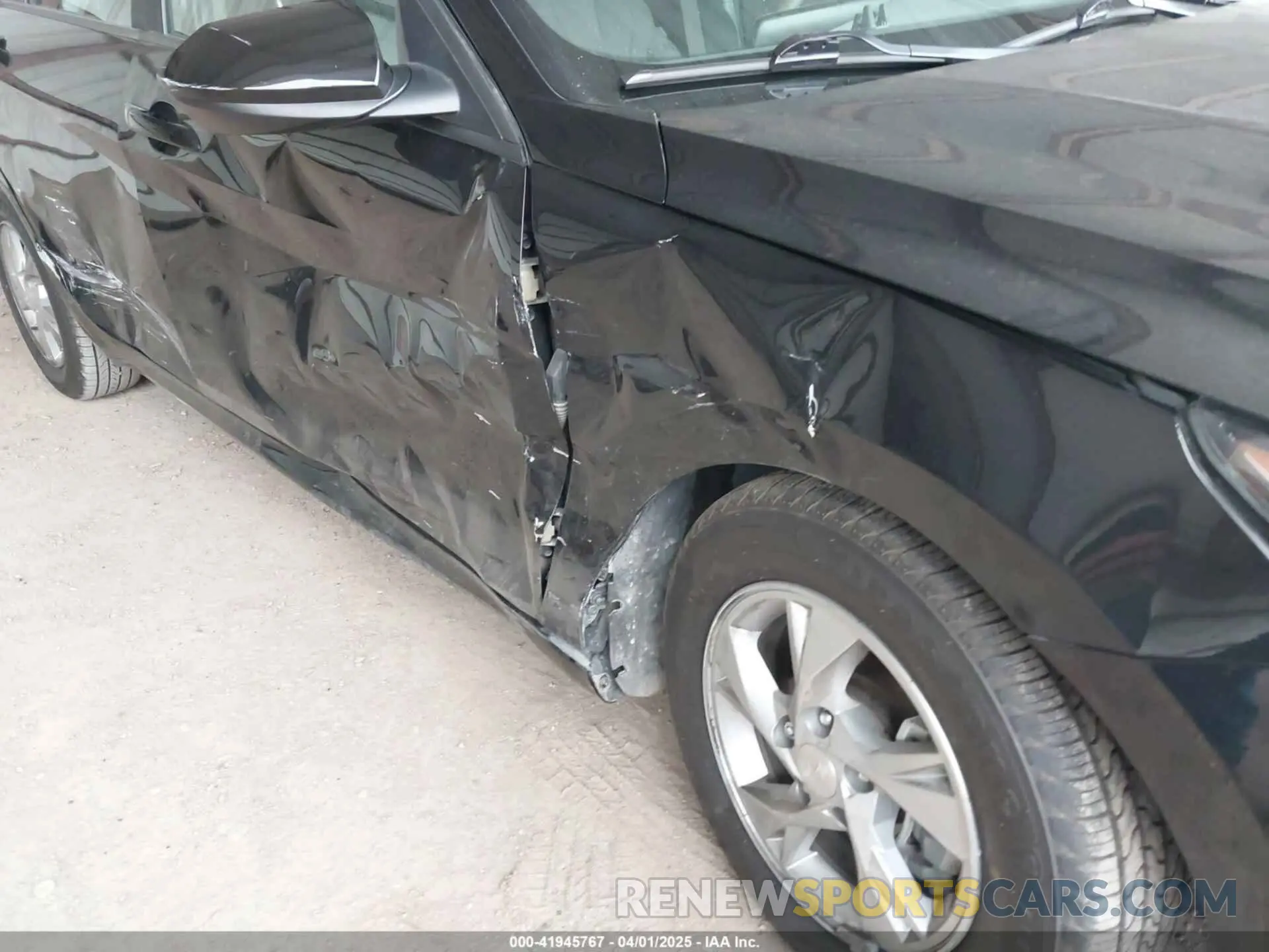 6 Фотография поврежденного автомобиля KMHLL4AG9NU325040 HYUNDAI ELANTRA 2022