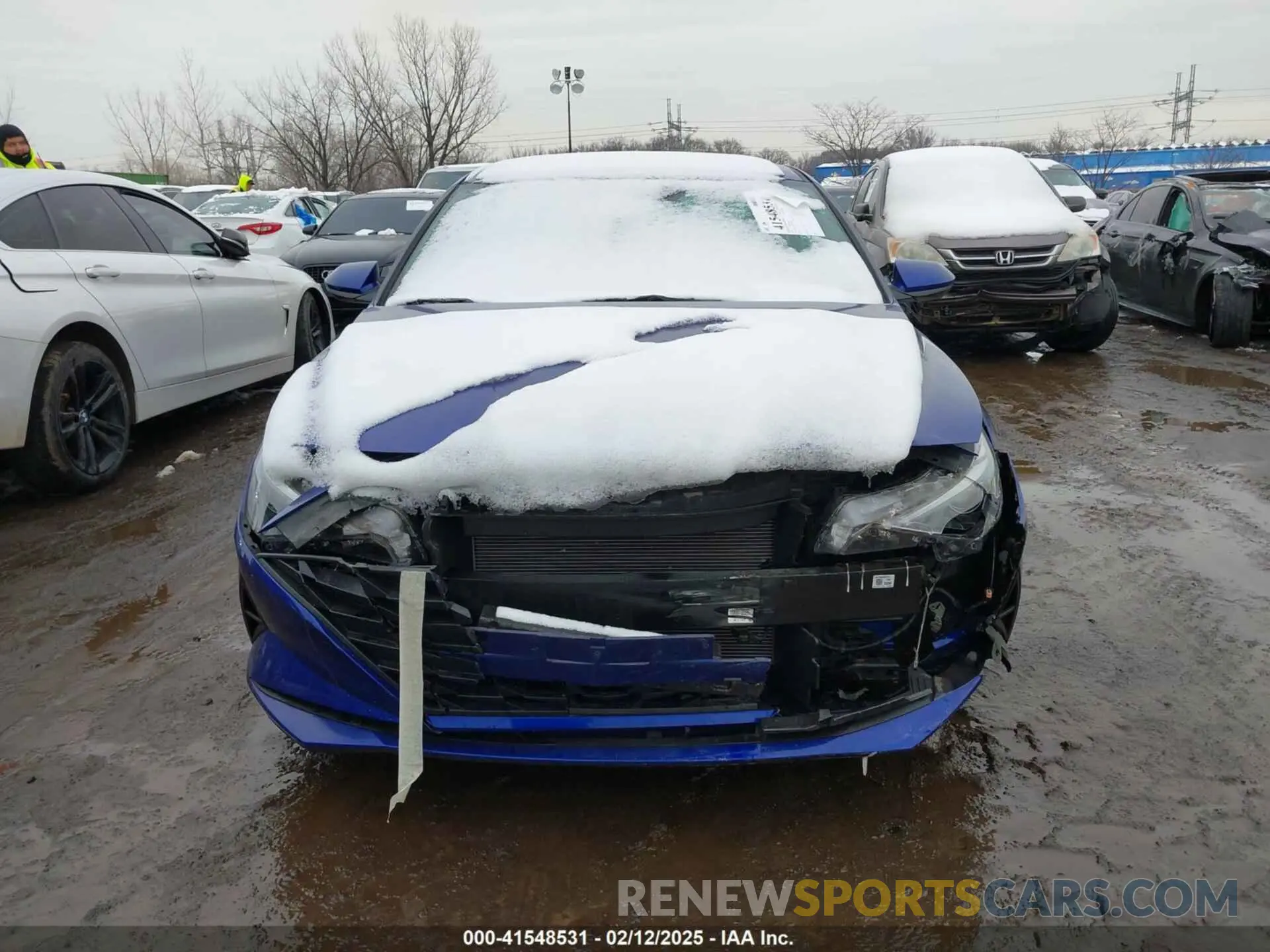 12 Фотография поврежденного автомобиля KMHLL4AGXNU345829 HYUNDAI ELANTRA 2022