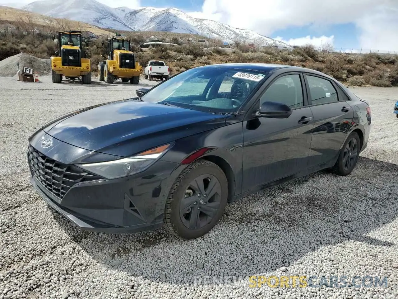 1 Фотография поврежденного автомобиля KMHLM4AG0NU282589 HYUNDAI ELANTRA 2022
